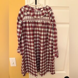 Janie and Jack Christmas nightgown, size 6